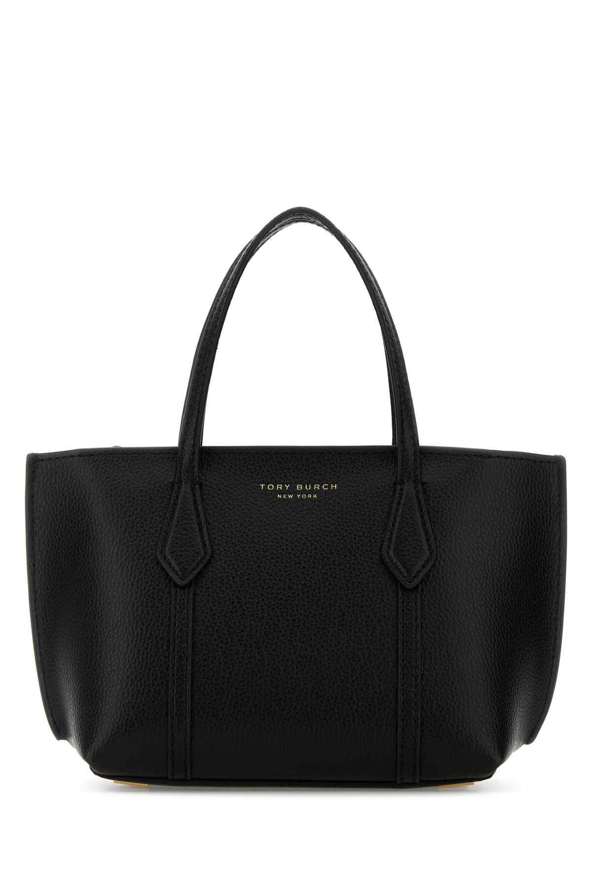 Tory Burch Women Black Leather Mini Perry Handbag