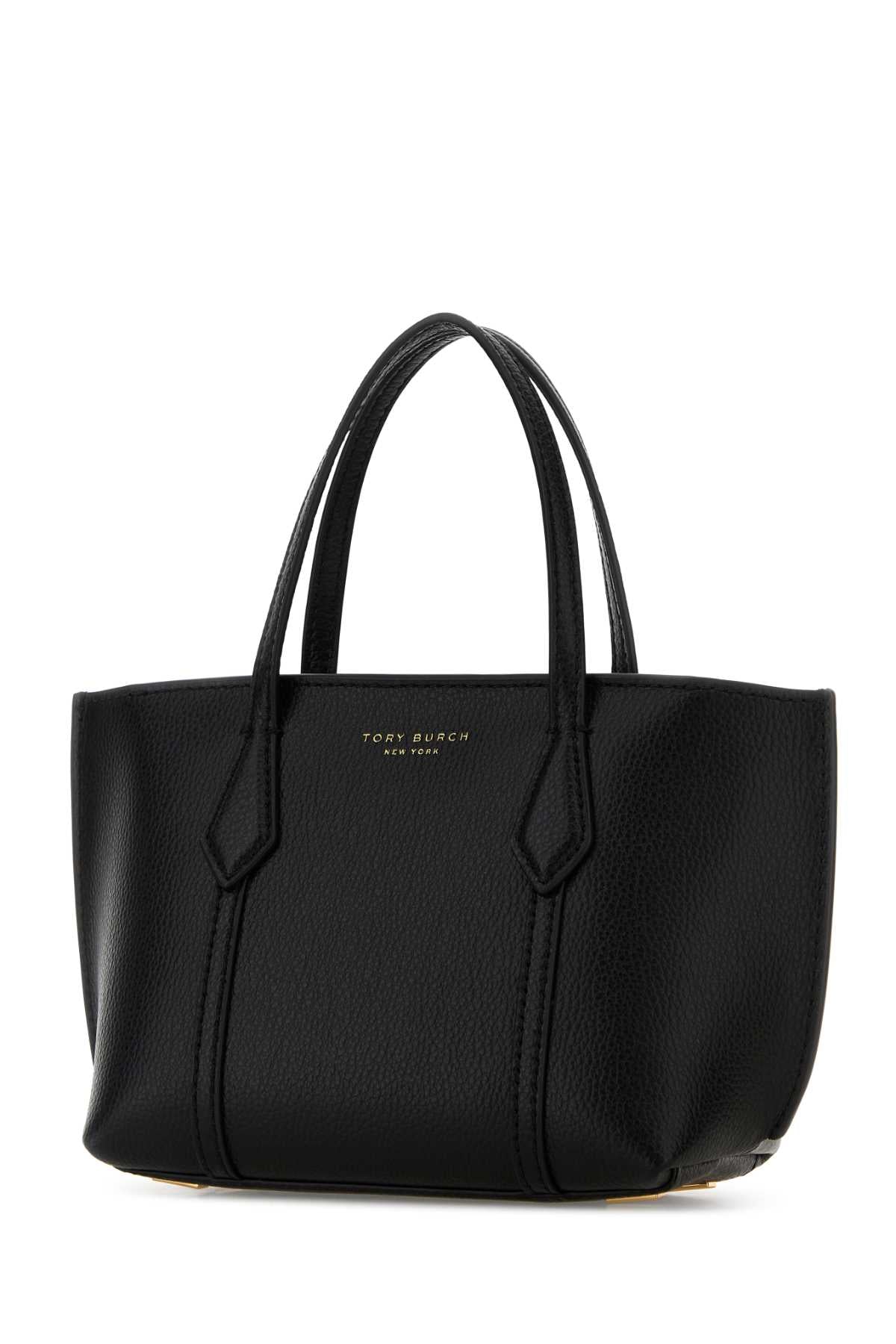 Tory Burch Women Black Leather Mini Perry Handbag