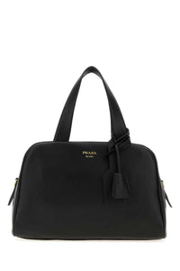 Prada Women Black Leather Handbag