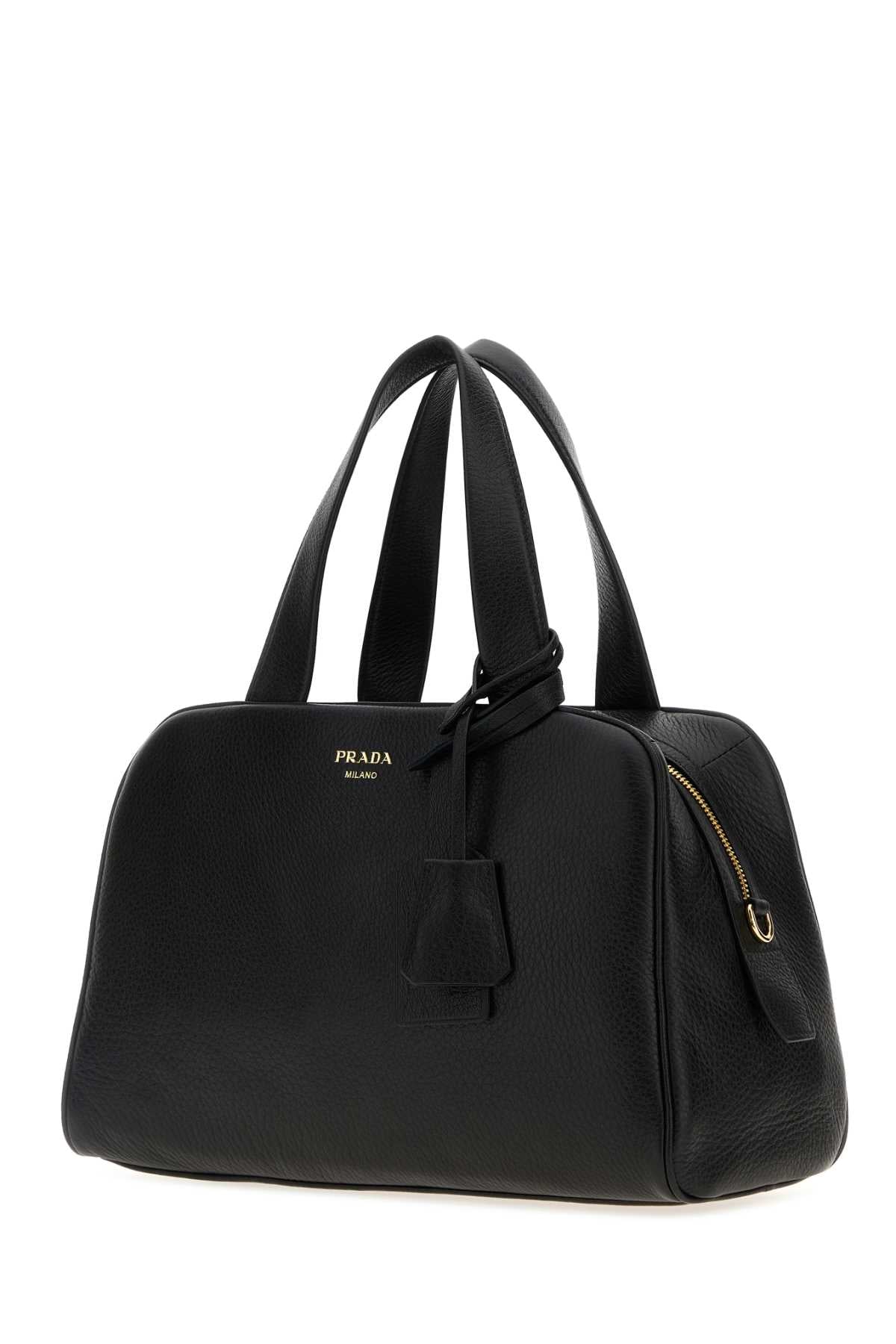 Prada Women Black Leather Handbag