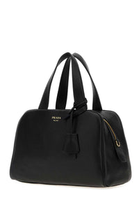 Prada Women Black Leather Handbag