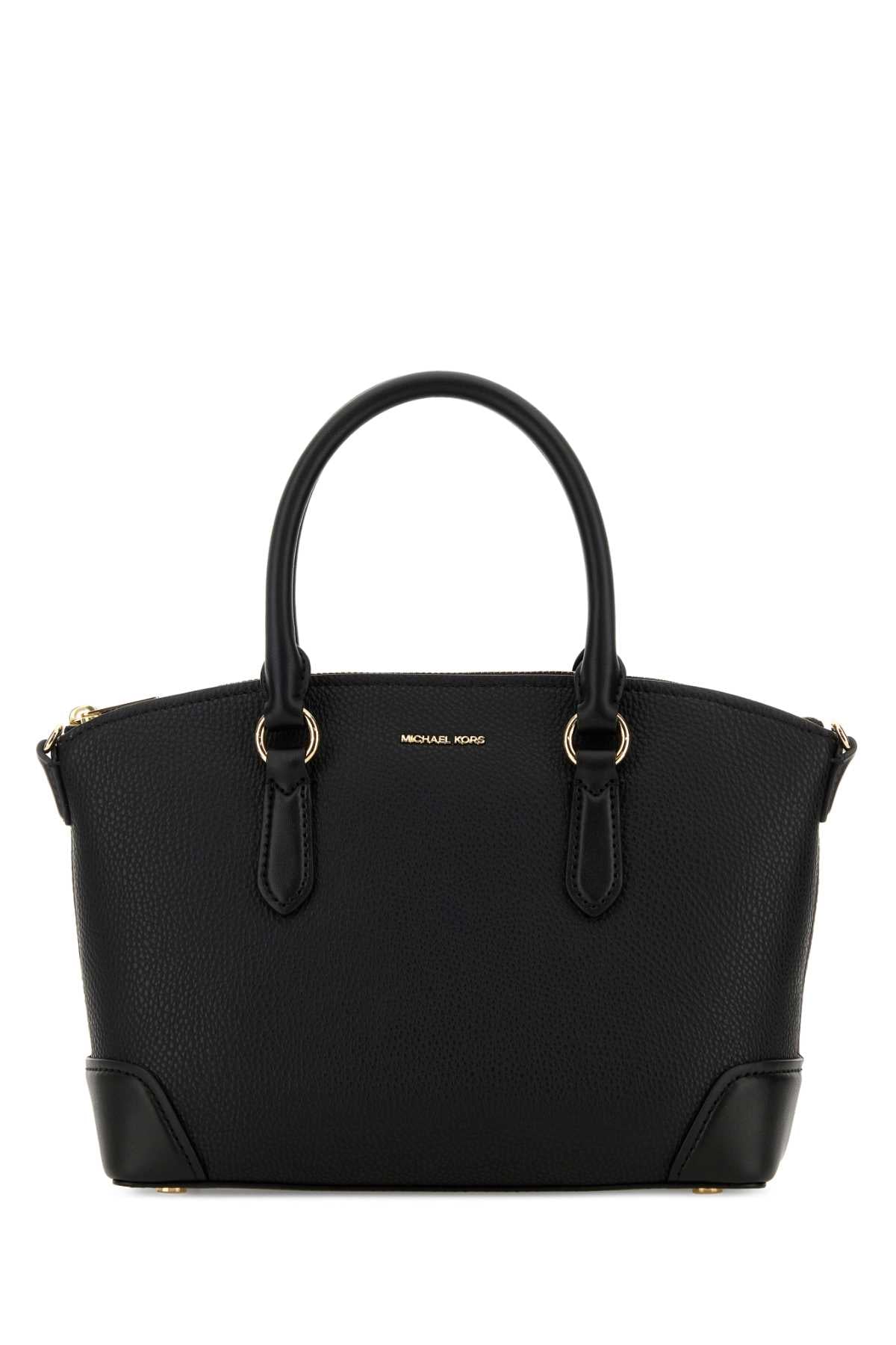 MICHAEL BY MICHAEL KORS Michael By Michael Kors Women Black Leather Murphy Handbag