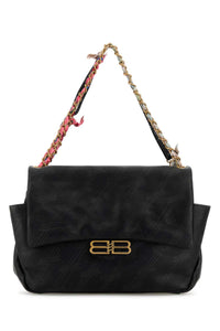 Balenciaga Women Printed Leather Medium Darling Shoulder Bag