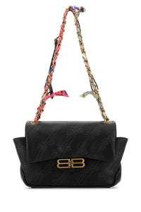 Balenciaga Women Printed Leather Mini Darling Shoulder Bag