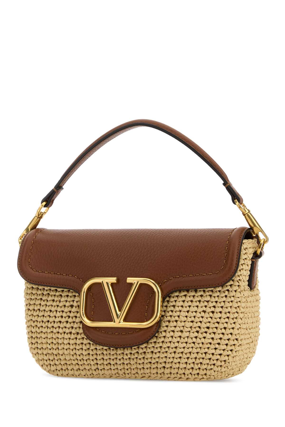 Valentino Garavani Women Raffia Alltime Shoulder Bag