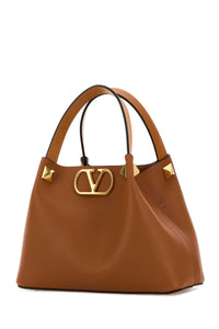 VALENTINO GARAVANI Valentino Garavani Women Carmel Leather Vlogo Signature Handbag