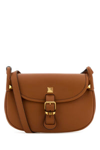 VALENTINO GARAVANI Valentino Garavani Women Caramel Leather Flaneuse Crossbody Bag