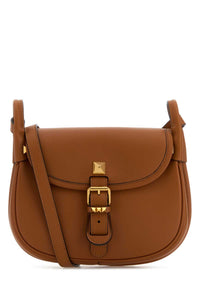 VALENTINO GARAVANI Valentino Garavani Women Caramel Leather Flaneuse Crossbody Bag