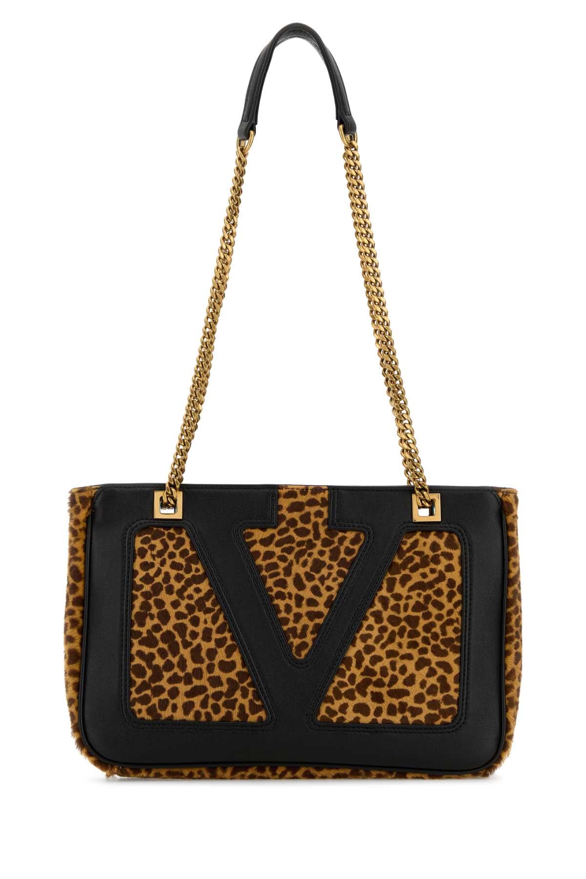 VALENTINO GARAVANI Valentino Garavani Women Printed Calf Hair Viva Superstar Shoulder Bag