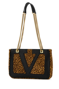 VALENTINO GARAVANI Valentino Garavani Women Printed Calf Hair Viva Superstar Shoulder Bag