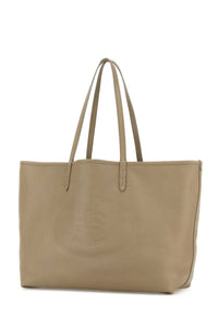 Burberry Women Cappuccino Leather Shopping Bag
