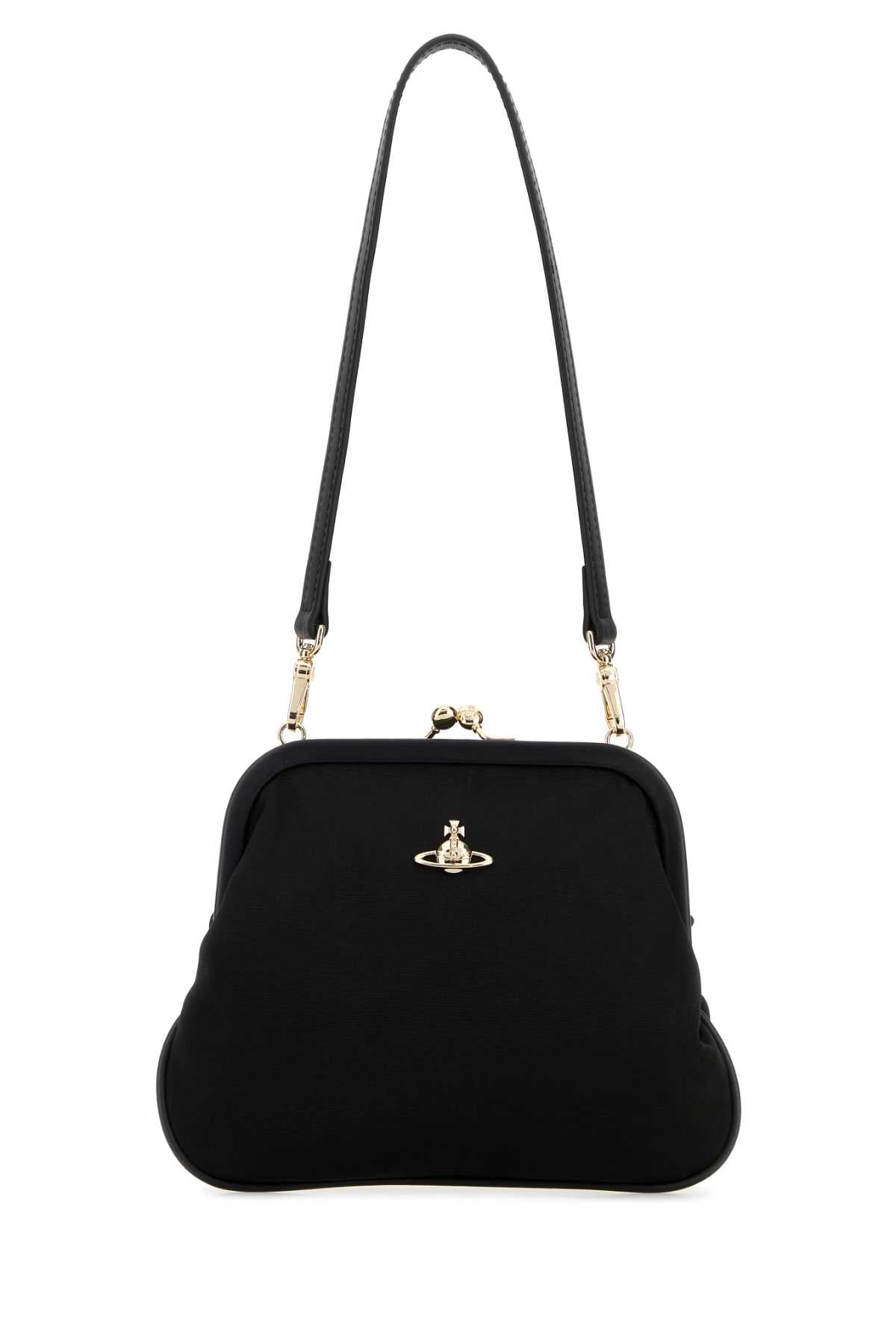 Vivienne Westwood Women Black Fabric Shoulder Bag