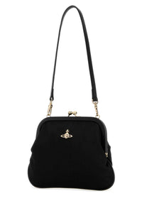 Vivienne Westwood Women Black Fabric Shoulder Bag