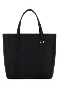 MCM Mcm Women Black Leather Mini Toni Handbag