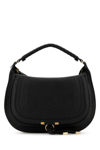 CHLOE Chloe Women Black Leather Marcie Shoulder Bag