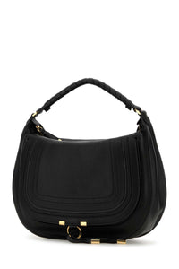 CHLOE Chloe Women Black Leather Marcie Shoulder Bag