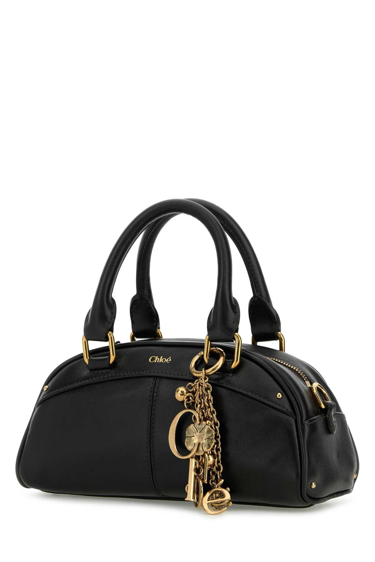 CHLOE Chloe Women Black Small Leather Bowling Chloe Small Handbag