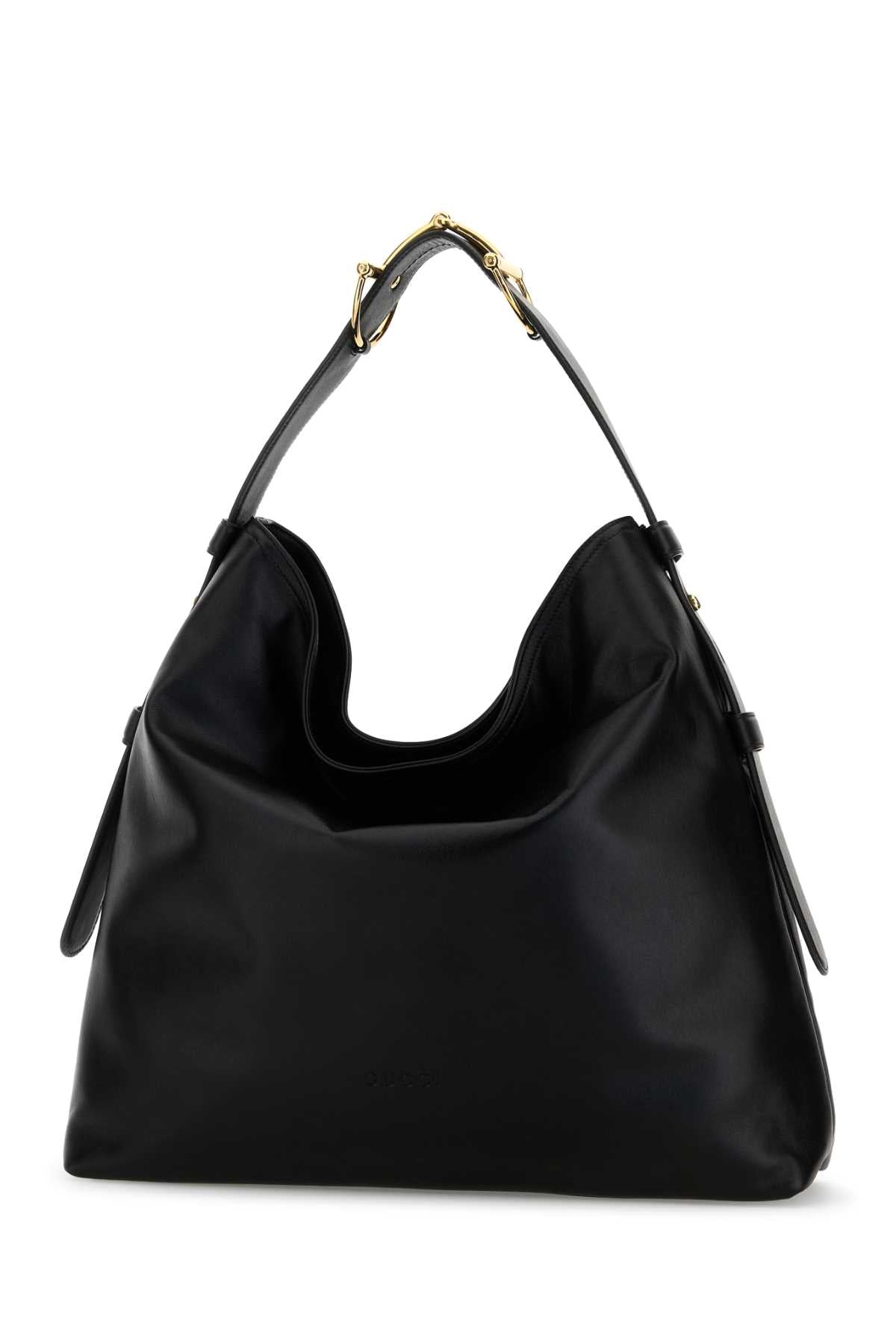 Gucci Women Black Leather Large Gucci Beatrix Shopping Ba