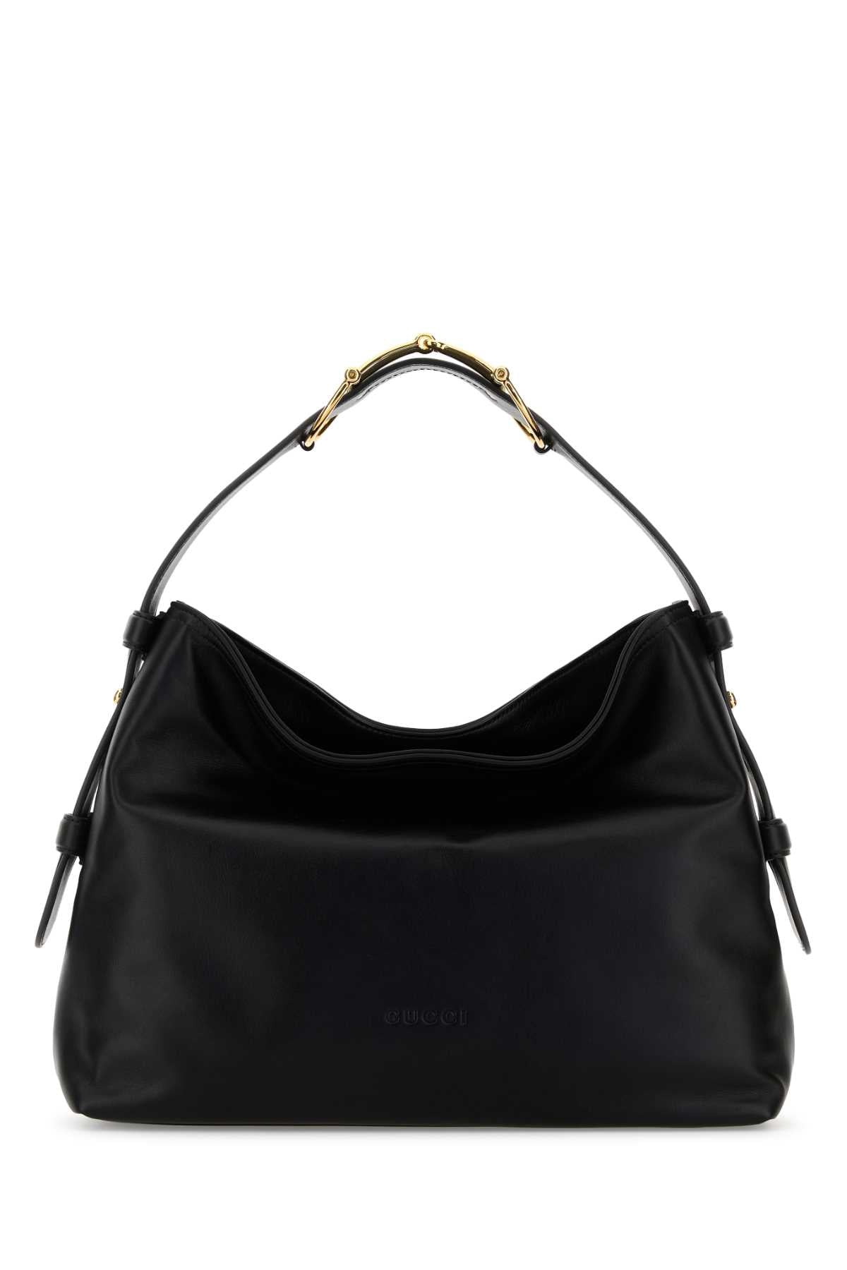 Gucci Women Black Leather Medium Gucci Beatrix Shopping Bag