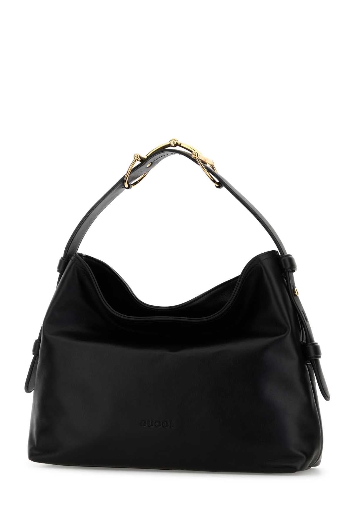 Gucci Women Black Leather Medium Gucci Beatrix Shopping Bag