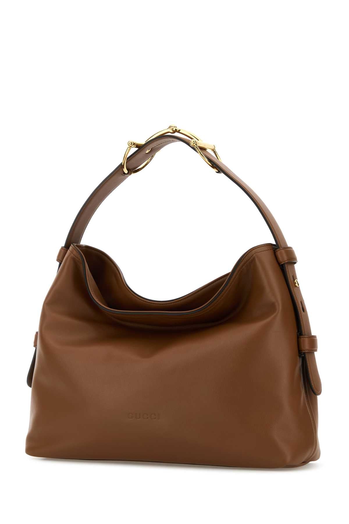 Gucci Women Caramel Leather Medium Gucci Beatrix Shopping Bag