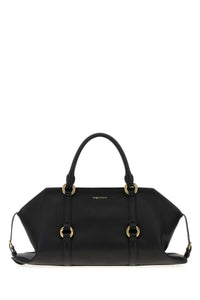 ALEXANDER MCQUEEN Alexander Mcqueen Women Black Leather Medium Farringdon Handbag