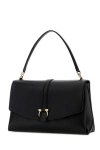 SALVATORE FERRAGAMO Salvatore Ferragamo Women Black Leather Shoulder Bag