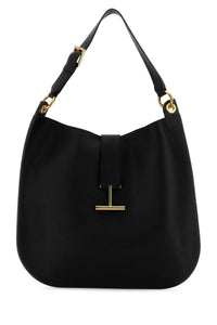TOM FORD Tom Ford Women Black Leather Shoulder Bag