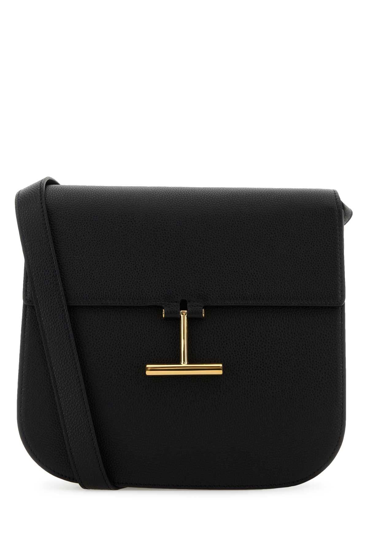 TOM FORD Tom Ford Women Black Leather Crossbody Bag