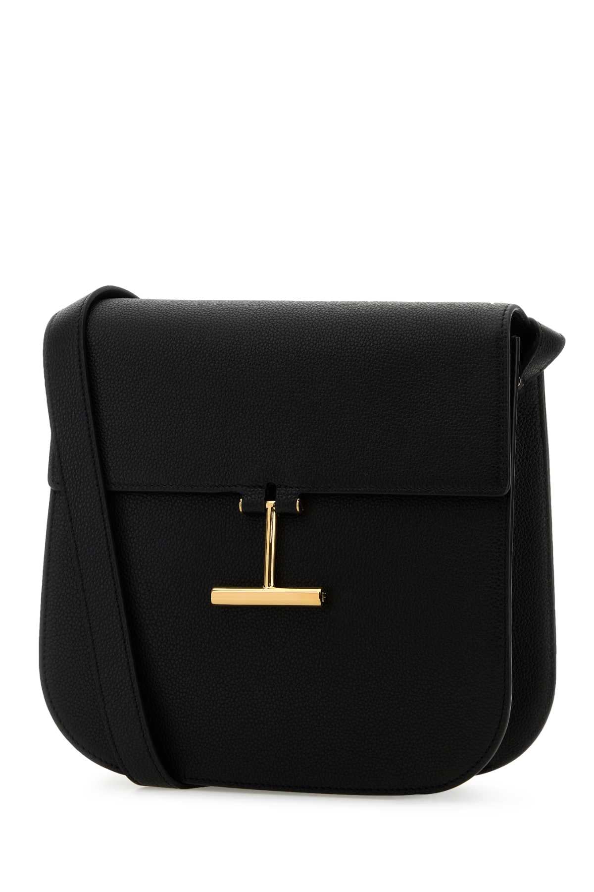 TOM FORD Tom Ford Women Black Leather Crossbody Bag