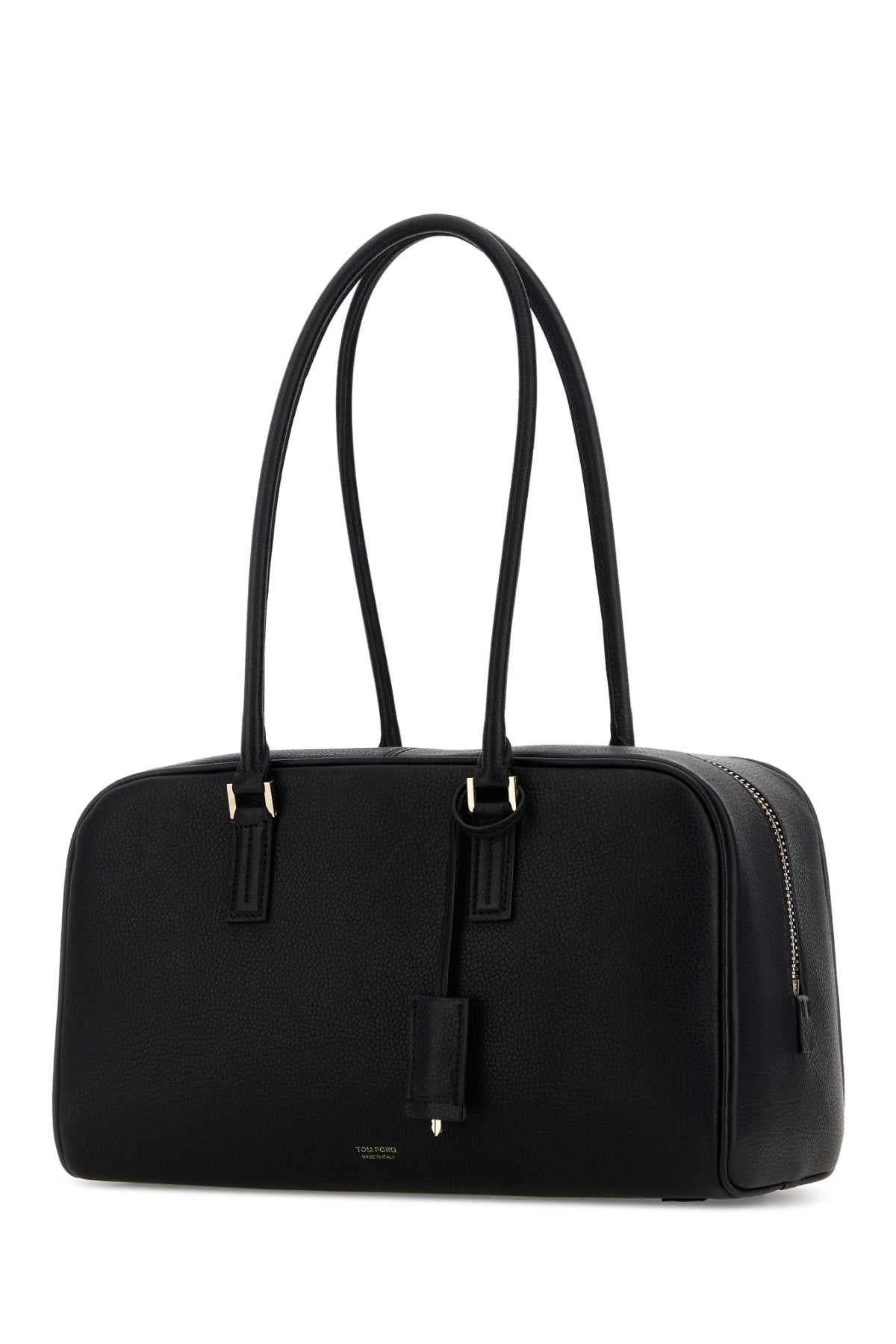 Tom Ford Women Black Leather Shoulder Bag
