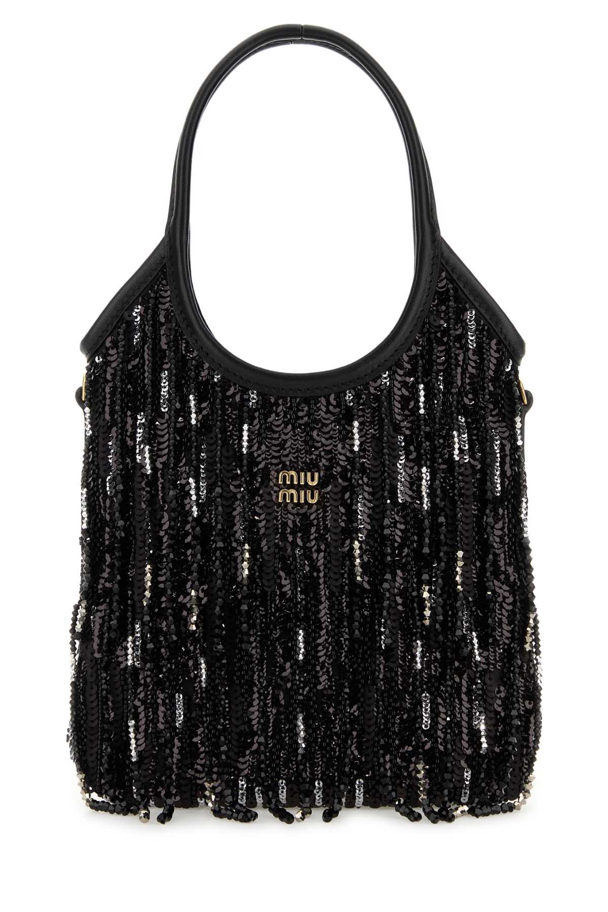 Miu Miu Women Embellished Fabric Handbag