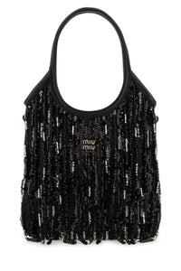 Miu Miu Women Embellished Fabric Handbag