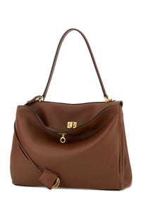 Balenciaga Women Caramel Leather Medium Rodeo Handbag