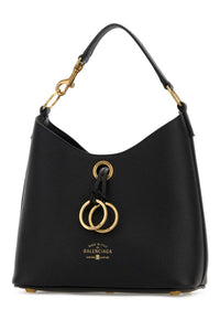 BALENCIAGA Balenciaga Women Black Leather Carrie Handbag