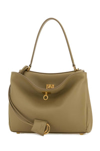 Balenciaga Women Sage Green Leather Small Rodeo Handbag