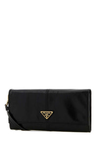 Prada Women Black Leather Crossbody Bag