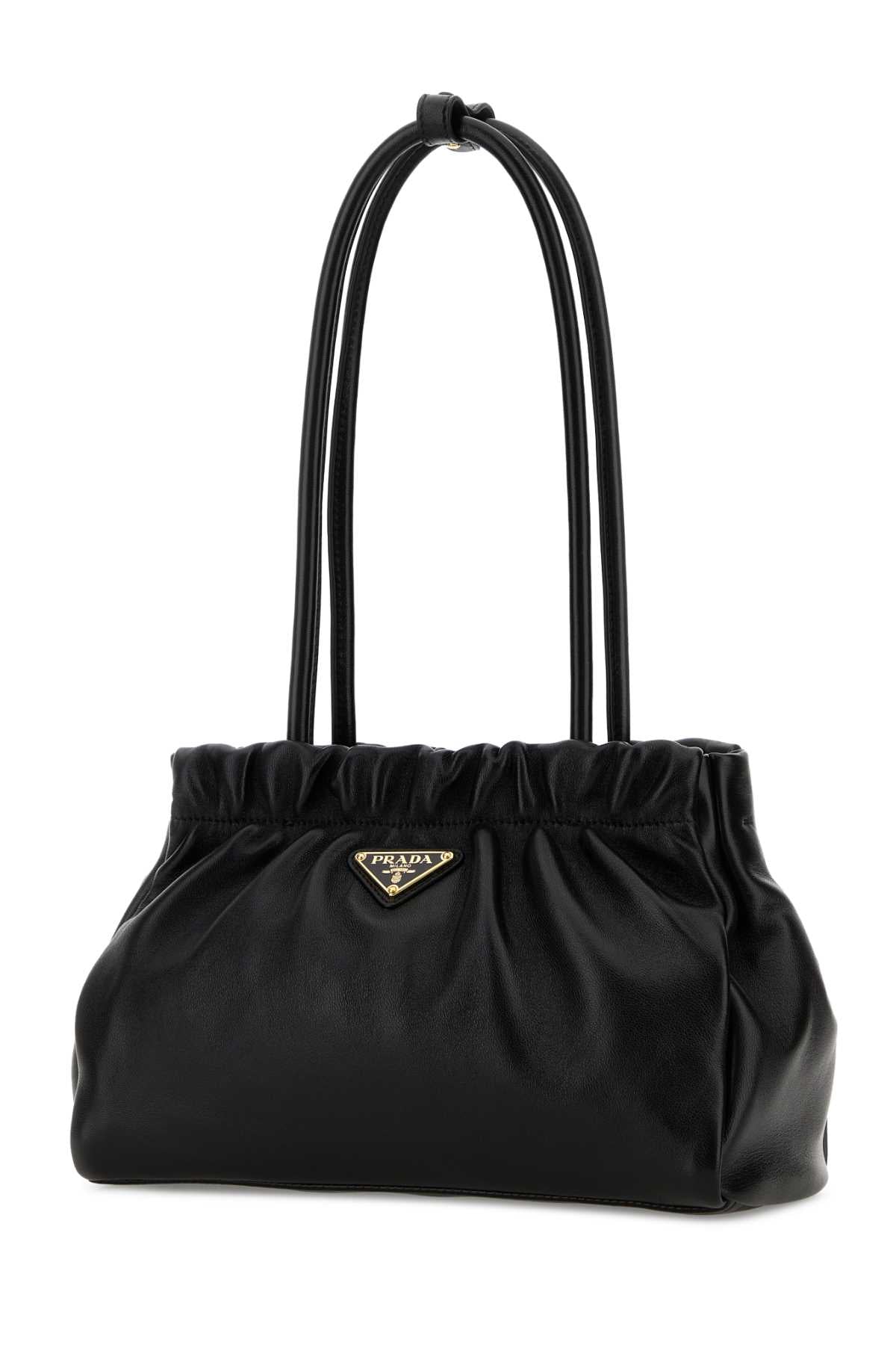 Prada Women Black Nappa Leather Shoulder Bag – Bluefly