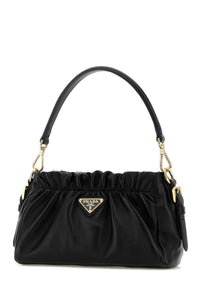 Prada Women Black Nappa Leather Handbag