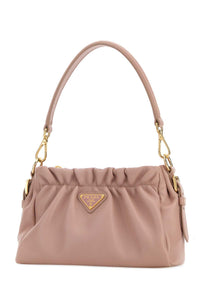 Prada Women Pink Nappa Leather Handbag