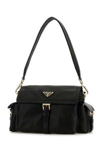 Prada Women Black Nappa Leather Prada Explore Shoulder Bag