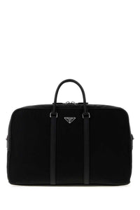 PRADA Prada Men Black Re-Nylon Travel Bag