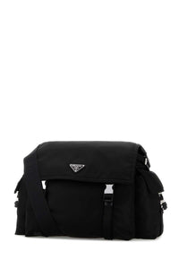 Prada Men Black Re-Nylon Prada Explore Shoulder Bag