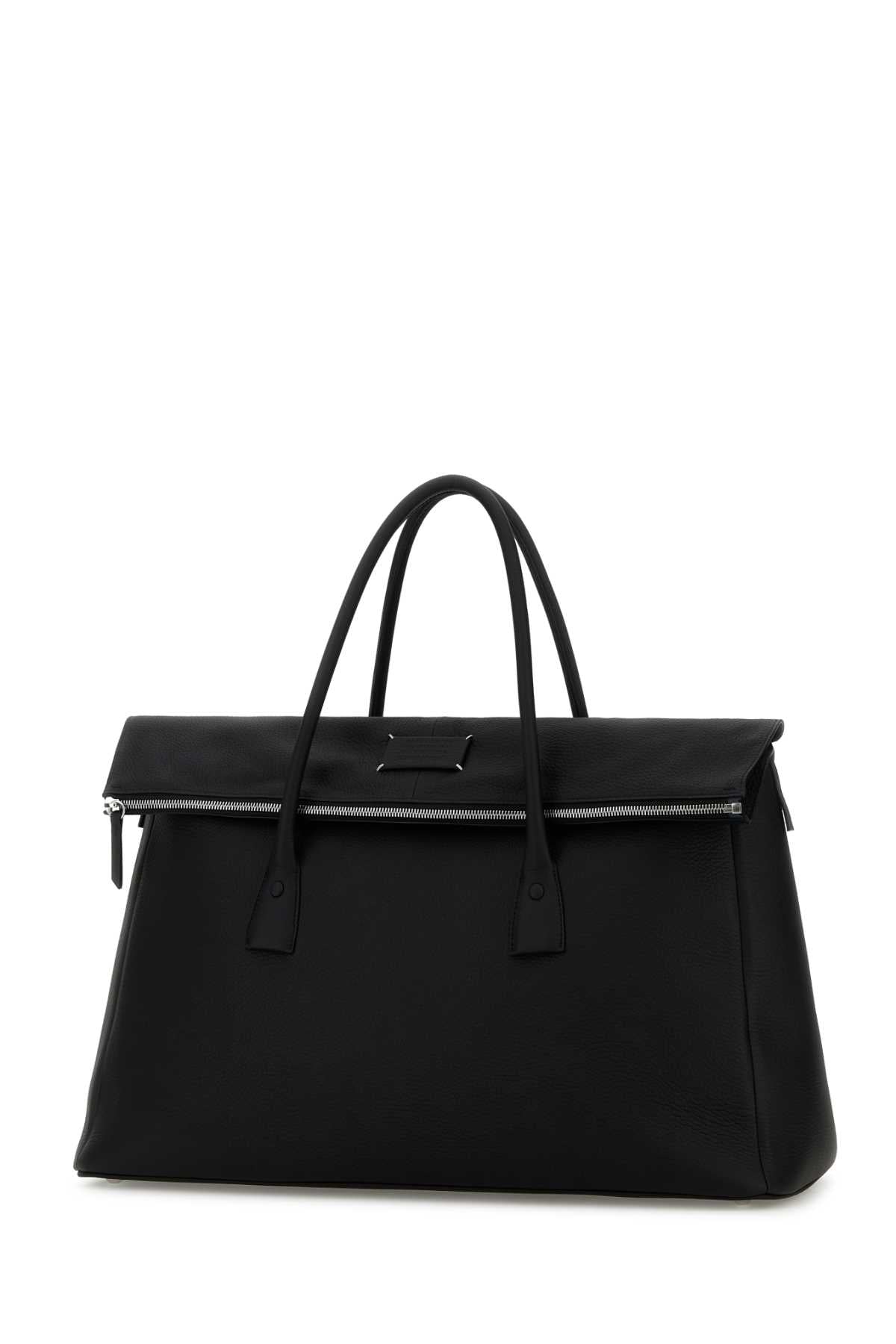 MAISON MARGIELA Maison Margiela Women Black Leather 5Ac Travel Bag