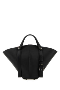 MAISON MARGIELA Maison Margiela Women Black Leather Bucket Bag