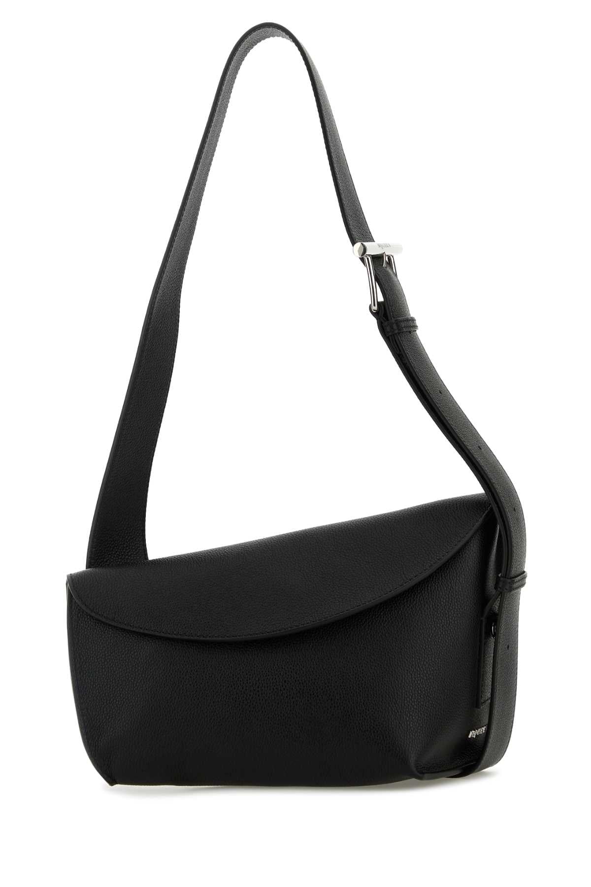 ALEXANDER MCQUEEN Alexander Mcqueen Men Black Large Sling T-Bar Crossbody Bag
