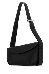 ALEXANDER MCQUEEN Alexander Mcqueen Men Black Large Sling T-Bar Crossbody Bag