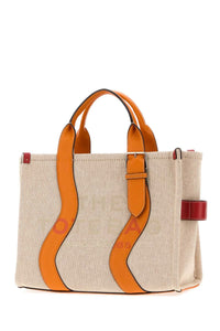 MARC JACOBS Marc Jacobs Women Beige Canvas Shopping The Tote Bag Shopping Bag
