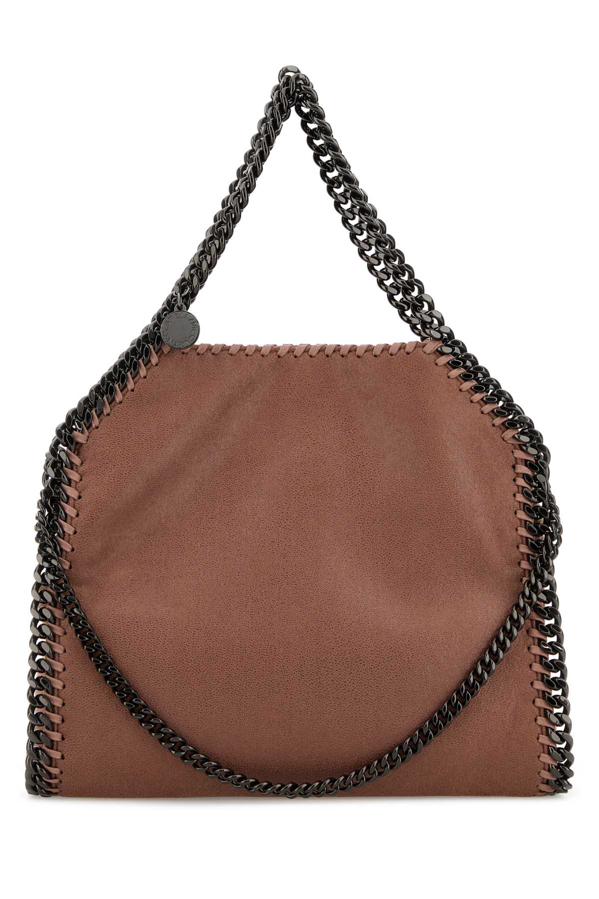 Stella Mccartney Women Dark Pink Shaggy Deer Mini Falabella Handbag