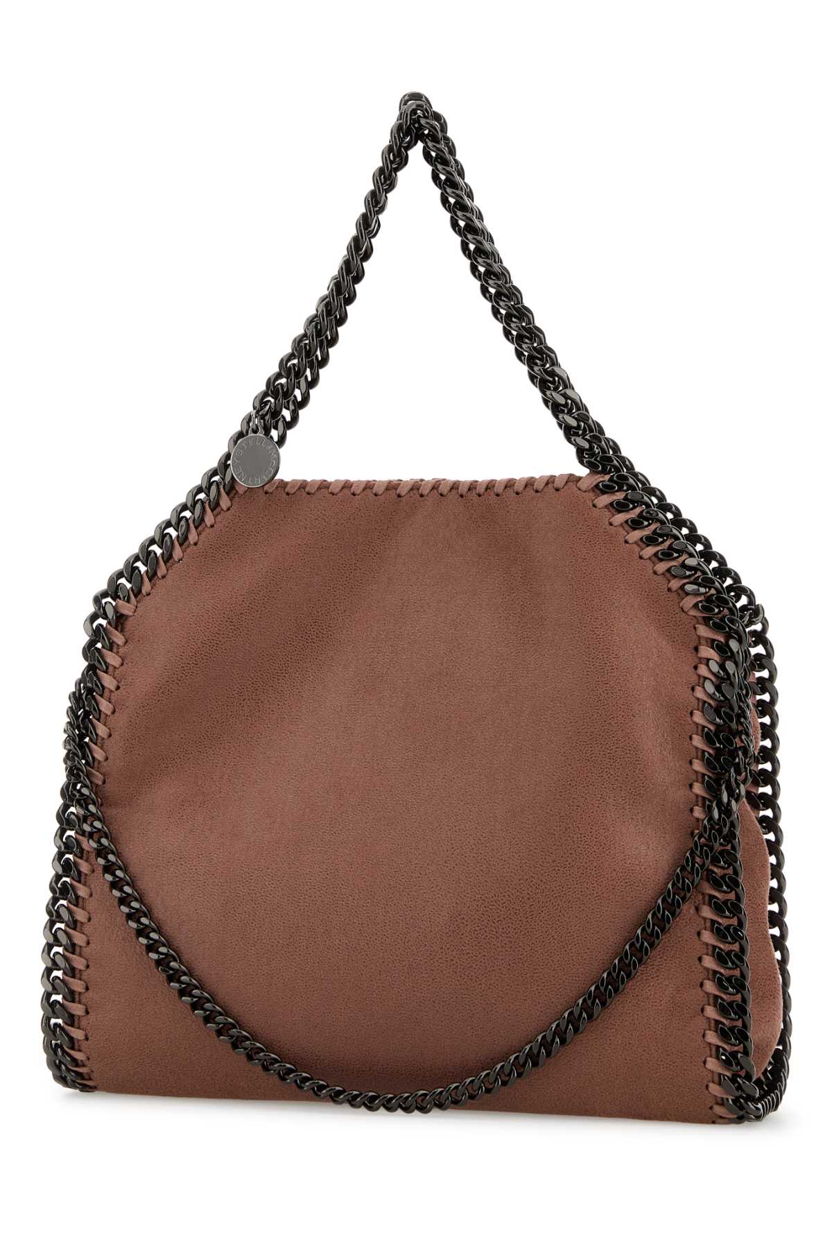 Stella Mccartney Women Dark Pink Shaggy Deer Mini Falabella Handbag